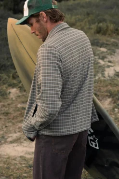 Rhythm Jackets*Jordy Check Jacket Blue Check BlueCheck