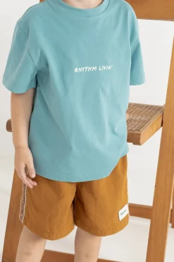 Rhythm Kids*Kids Oasis SS T-Shirt Seafoam