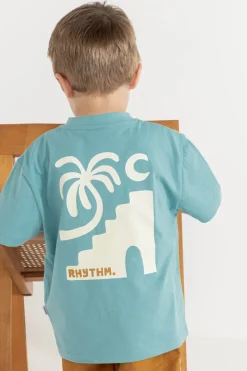 Rhythm Kids*Kids Oasis SS T-Shirt Seafoam