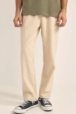 Rhythm Pants*Linen Jam Pant Bone