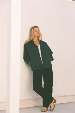 Rhythm Pants*Low-Rise Barrel Denim Pant Vintage Black VintageBlack