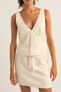 Rhythm Fashion Tops*Lucia Top Cream