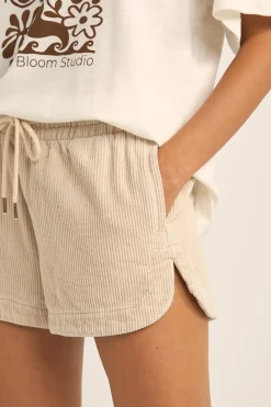 Rhythm Shorts*Mazzy Corduroy Short Sand