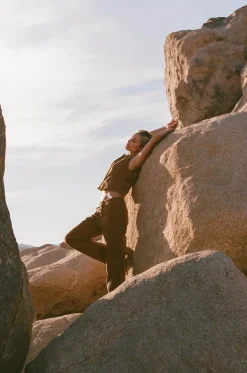 Rhythm Pants*Ranch High Waist Corduroy Pant Cedar