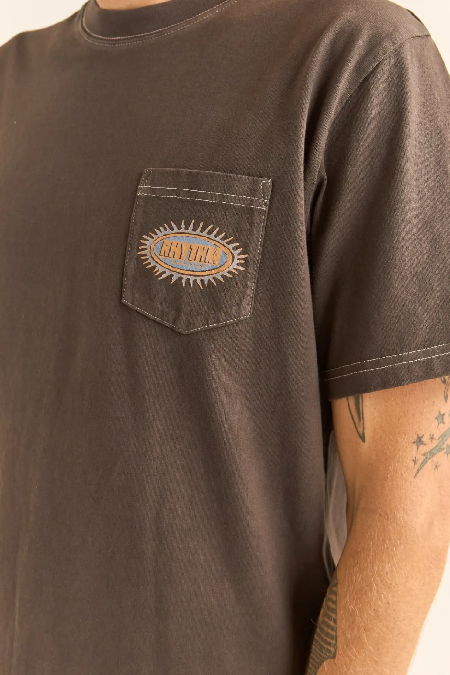 Rhythm T-shirts*Rays Vintage Ss T-Shirt Vintage Black VintageBlack