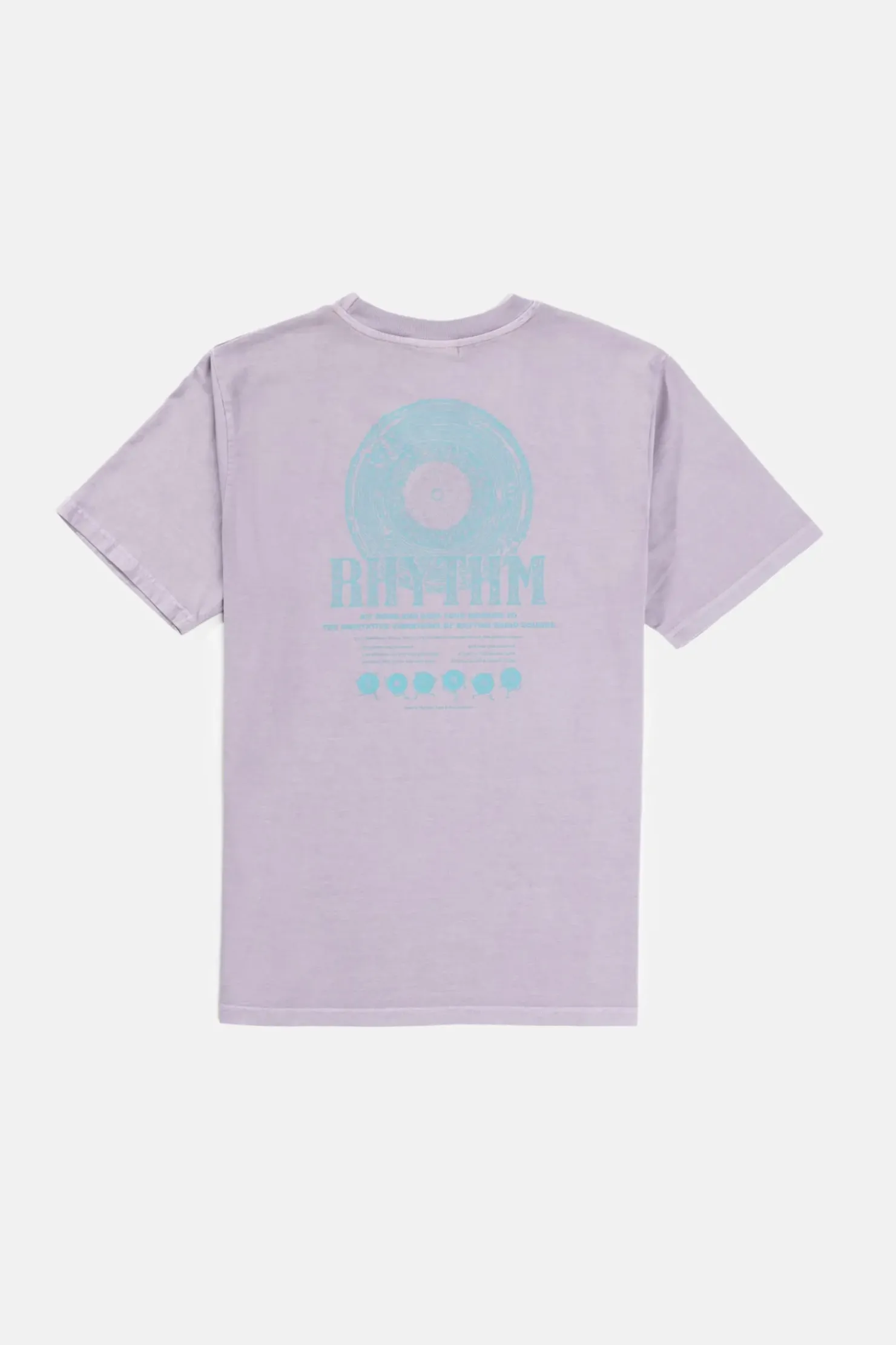 Rhythm T-shirts*Record Vintage Ss T-Shirt Plum