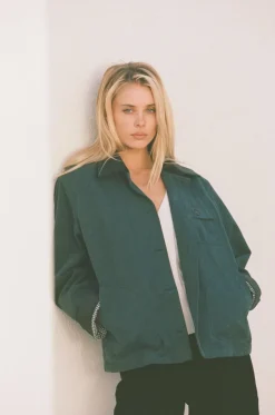 Rhythm Jackets*Rowan Barn Jacket Forest Green