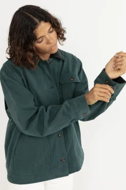 Rhythm Jackets*Rowan Barn Jacket Forest Green