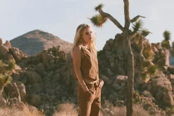 Rhythm Fashion Tops*Sadie Corduroy Vest Cedar