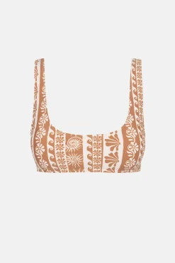 Rhythm Swim Tops*Seafarer Crop Top Brown