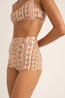 Rhythm Swim Bottoms*Seafarer Surf Short Brown