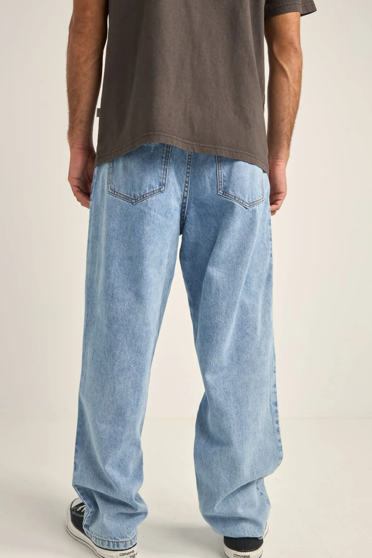 Rhythm Pants*Subtle Distress Jean Blue