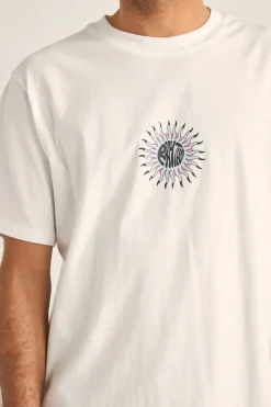 Rhythm T-shirts*Sun Beams Vintage Ss T-Shirt Vintage White VintageWhite