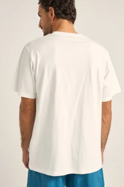 Rhythm T-shirts*Sun Beams Vintage Ss T-Shirt Vintage White VintageWhite