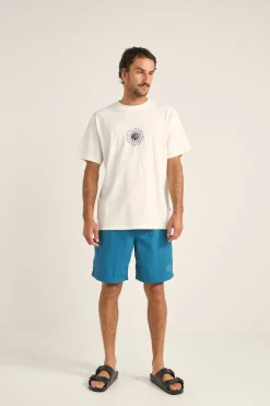 Rhythm T-shirts*Sun Beams Vintage Ss T-Shirt Vintage White VintageWhite