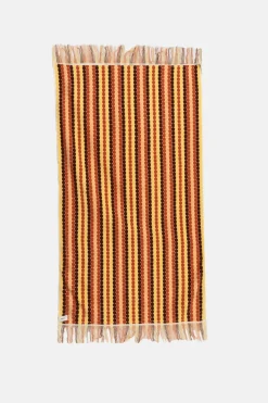 Rhythm Sun & Shade|Beach Towels & Rugs*Vacation Stripe Towel Burnt Orange BurntOrange