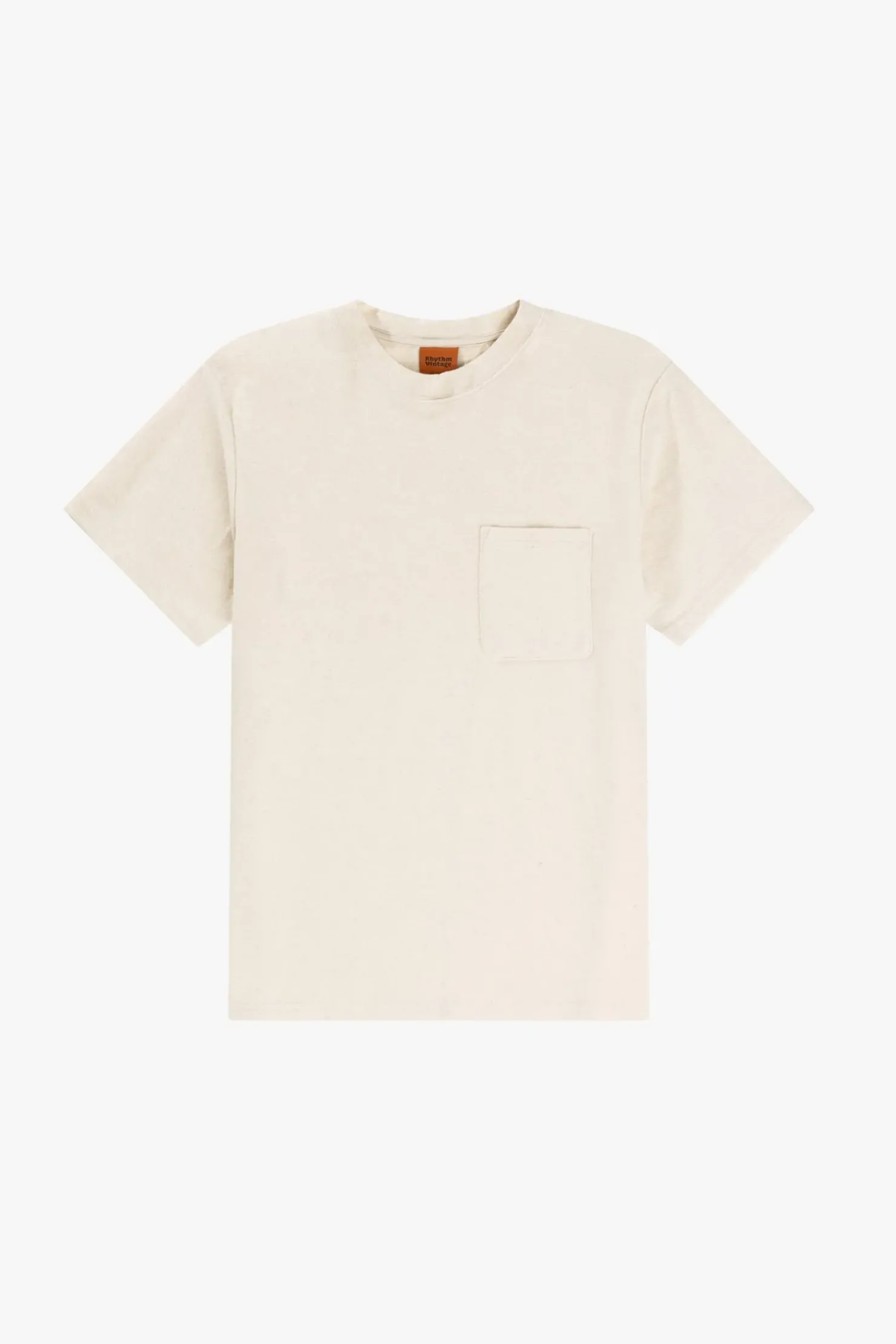 Rhythm Woven Shirts*Vintage Terry SS T-Shirt Natural