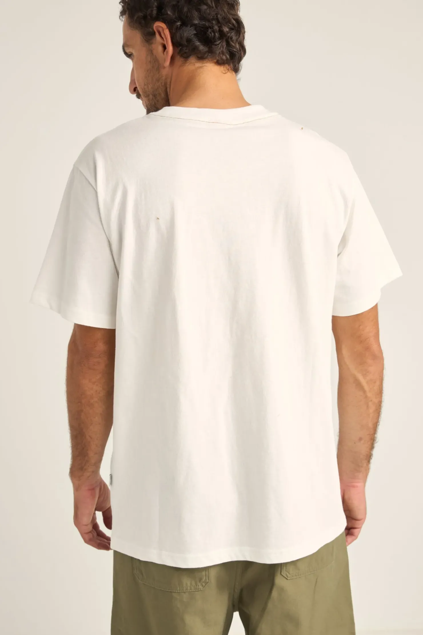 Rhythm T-shirts*Wild Waves Vintage Ss T-Shirt Vintage White VintageWhite